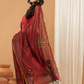 Handloom Jamdani Unstitched 2-Piece Kurti  |  Maroon