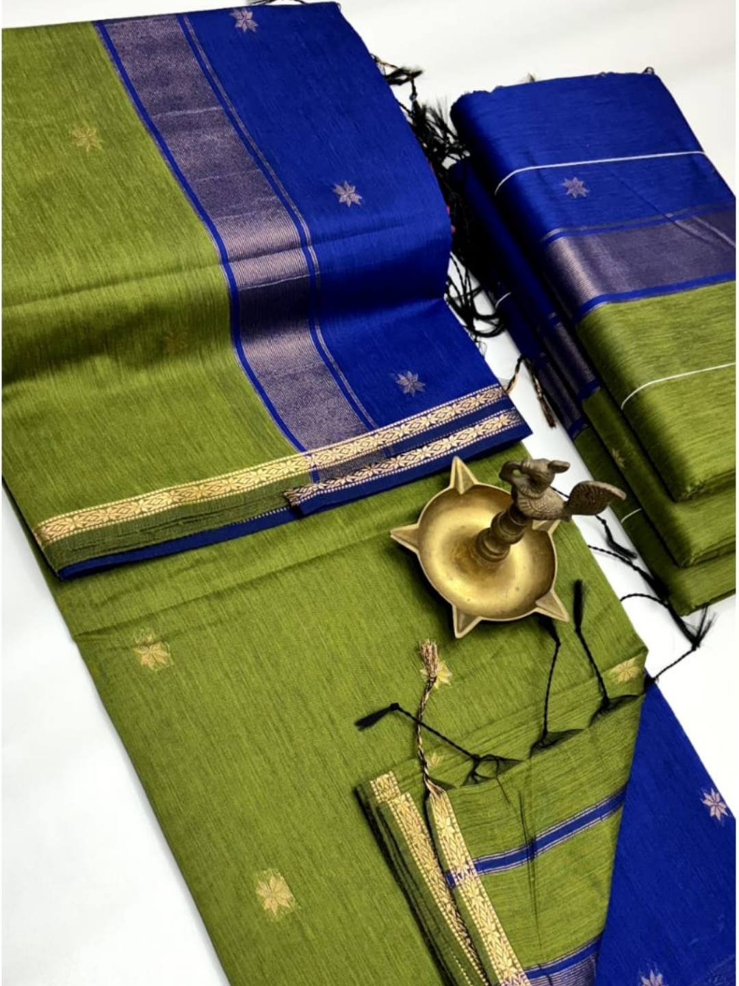 Maheshwari Silk Cotton Saree – Festive Elegance |