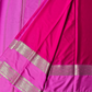 Classic Mysore Silk Saree  |  Rani Pink