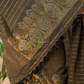 Wood Brown Organic Linen 2-Piece Set Kurti & Dupatta (UNSTITCHED) - 124