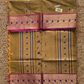 Kanchi Cotton|Jute Brown & Pink