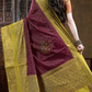 Marron Cotton Silk Saree - 008