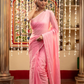 Light Pink  Handloom cotton-050