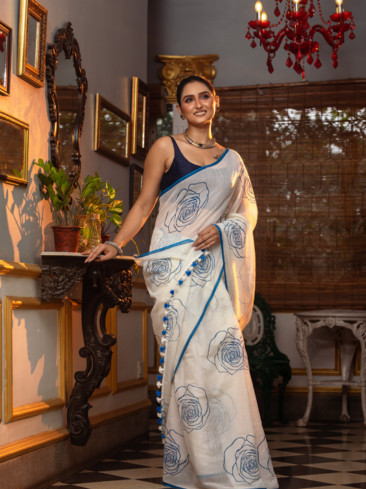 Black Handloom cotton-051