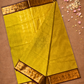Chettinad  Cottton Saree With Bright Yellow