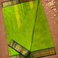 Chettinad Cottton Saree With Parrot Green