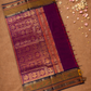 Chettinad Cottton Saree With Grape Purple