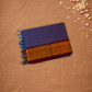 Chettinad  Cottton Saree With Ocean Blue