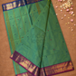 Chettinad Cottton Saree With Pine Green