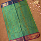 Chettinad Cottton Saree With Pine Green