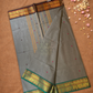 Chettinad Cottton Saree With Ash Gray
