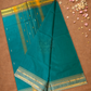 Chettinad Cottton Saree With Teal Green
