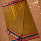 Chettinad Cottton Saree With Dijon Yellow