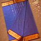 Chettinad Cottton Saree With  Royal Blue