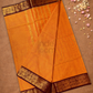 Chettinad Cottton Saree With Fire Orange
