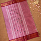 Chettinad Cottton Saree With Hot Pink