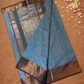 Chettinad Cottton Saree With Ocean Blue