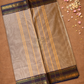 Chettinad Cottton Saree With Peru Brown