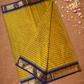 Chettinad Cottton Saree With Sun Flower Yellow