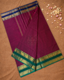 Chettinad Cottton Saree With Bright Pink