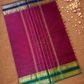 Chettinad Cottton Saree With Bright Pink