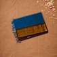 Chettinad Cottton Saree With  Berry Blue