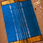 Chettinad Cottton Saree With  Berry Blue
