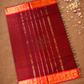 Chettinad Cottton Saree With  Apple Red