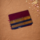 Chettinad Cottton Saree With  Grape Purple