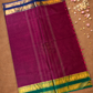 Chettinad Cottton Saree With  Grape Purple