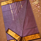Chettinad Cottton Saree With Pastel Purple