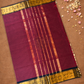 Chettinad Cottton Saree With  Maroon Red