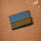 Chettinad Cottton Saree With Pigeon Blue