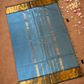 Chettinad Cottton Saree With Pigeon Blue