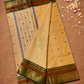 Chettinad Cottton Saree With Pale Yellow