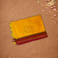 Chettinad Cottton Saree With Amber Orange