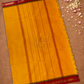 Chettinad Cottton Saree With Amber Orange