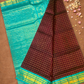 Handloom Korvai Silk Cotton Saree  |  Wine Red