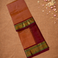 Handloom Handloom Silk Cotton Saree  |  Fire Orange