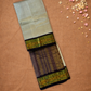 Handloom Korvai Silk Cotton Saree  |  Warm Ivory