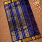 Handloom Korvai Silk Cotton Saree  |  Burnt Orange
