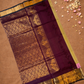 Handloom Korvai Silk Cotton Saree  |  Honey Yellow