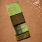 Handloom Korvai Silk Cotton Saree  |  Seafoam Teal