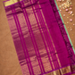 Handloom Korvai Silk Cotton Saree  |  Peacock Teal