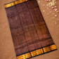 Handloom Handloom Silk Cotton Saree  |  Copper Orange