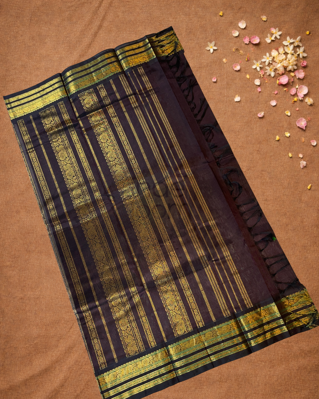 Handloom Handloom Silk Cotton Saree  |  Sage Green
