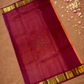 Handloom Handloom Silk Cotton Saree  |  Fire Orange