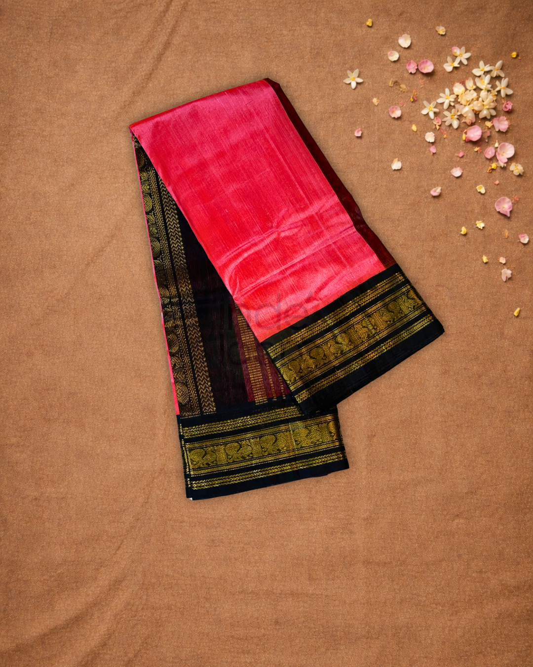Handloom Handloom Silk Cotton Saree  |  Blush Pink