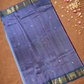 Handloom Korvai Silk Cotton Saree  |  Deep Pink