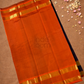 Handloom Korvai Silk Cotton Saree  |  Indigo Purple